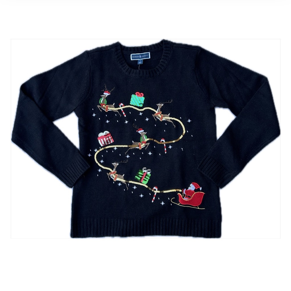 Karen Scott Christmas Sweater Size Small, NWT